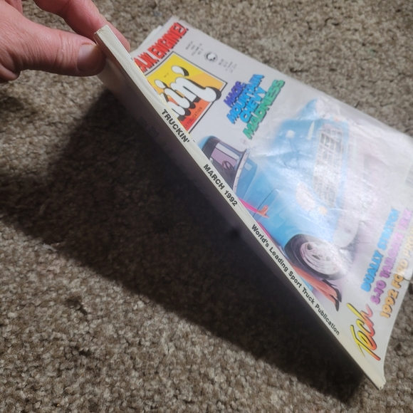 *4A Truckin' Magazine March 1992 vintage sport truck publication - Picture 5 of 7